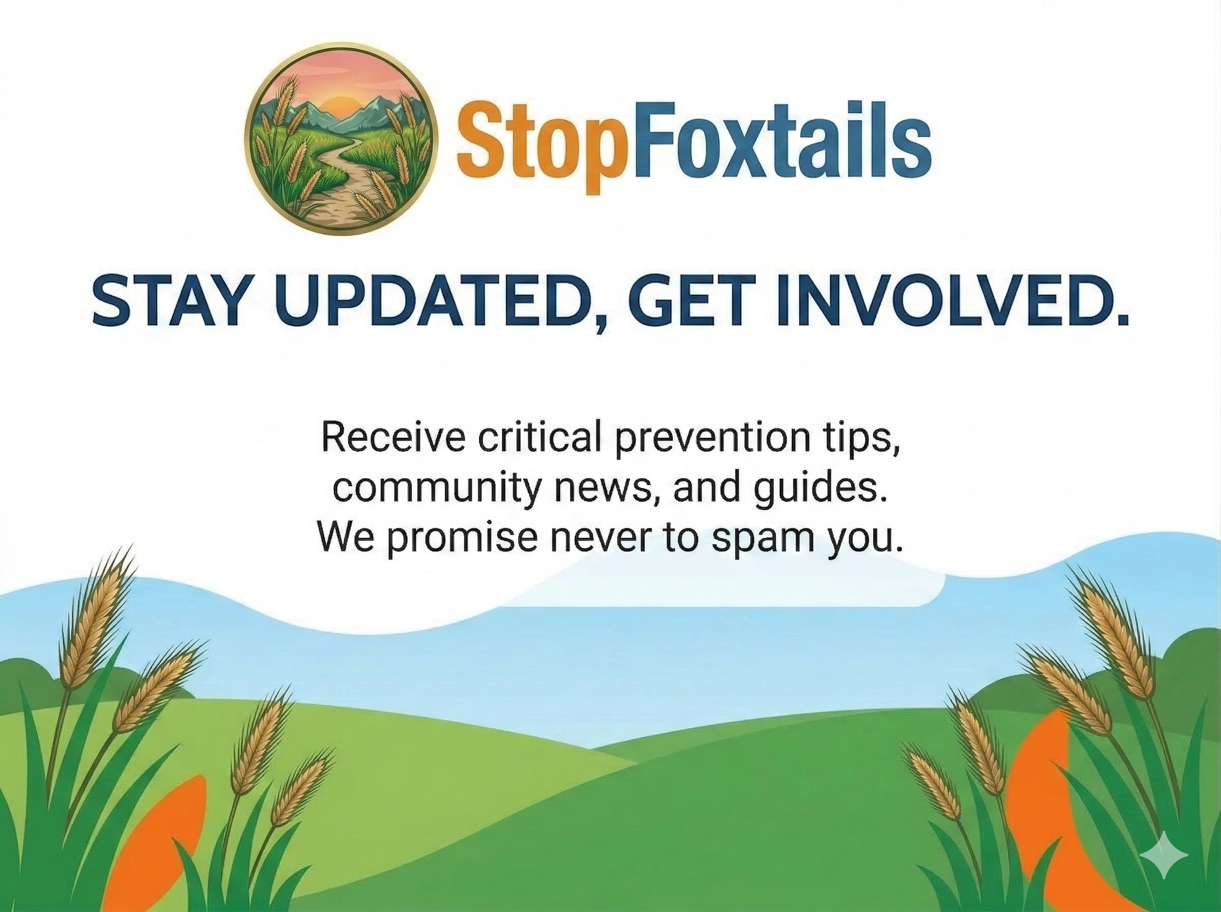 Stay Updated Get Involved